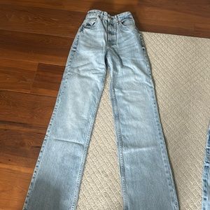 Zara jeans worn a few times